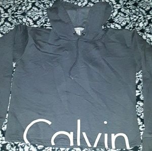 Calvin K half hoodie
